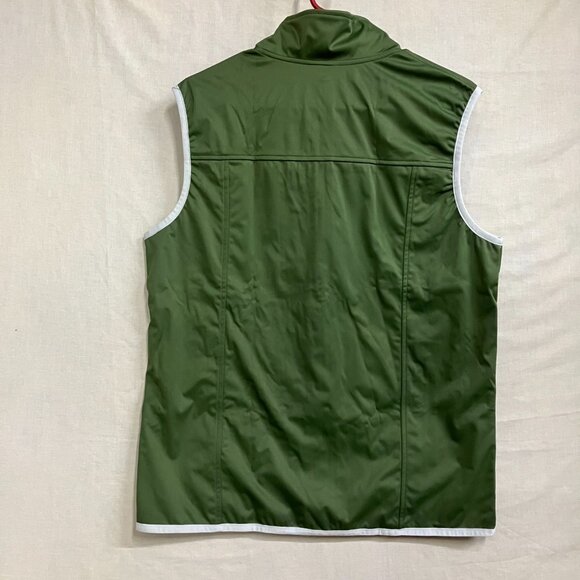 TBY Travels Together With You Men's S Olive Green Outdoor Vest Jacket Waterproof - Picture 8 of 10